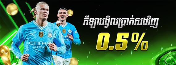 Daily Rebate 0.5% On Football (AUTO)